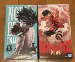 MAXIMATIC ワンピース ルフィ ヒロアカ 緑谷出久 フィギュア