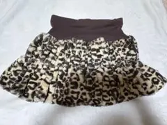 ROSE FAN FAN ローズファンファン ヒョウ柄ファーミニスカート ギャル