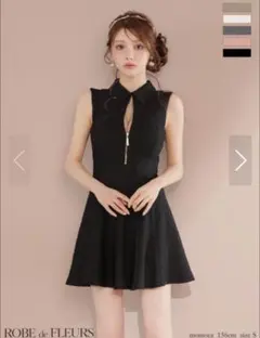 即購入⭕️早い者勝ち‼️ROBE de FLEURS ブラックドレス M