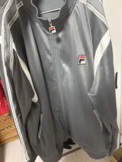 FILA WHITE LINE ナイロンジャケット XXL グレー