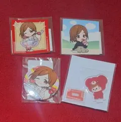 呪術廻戦 釘崎野薔薇 まるくじ ステッカー 缶バッジ アクリルスタンド