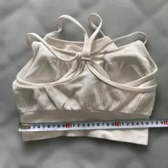 ヨガウェア 白トップス Sサイズ