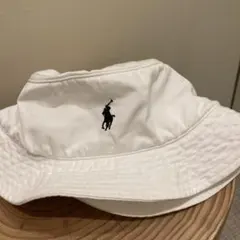 POLO RALPH LAUREN/L/XLコットンチノ/バケットハット/ポニー