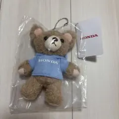 HONDA マスコットテディキーホルダー ライトブルー