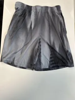 Nike DRI-FIT グレー ストライプ ショートパンツ XL