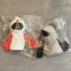 パペットスンスン フィンガーパペットぬいぐるみ ノンノン　 ゾンゾン　セット