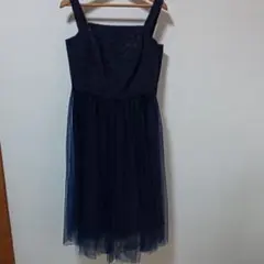 AIMER 9号 濃紺ドレス パーティ 冠婚葬祭