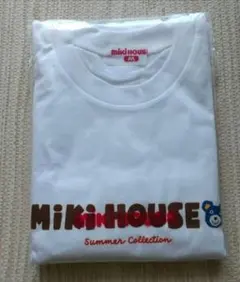 ミキハウス ロゴ Tシャツ Mサイズ 大人 男女兼用 日本製のサムネイル