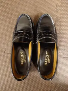 HARUTA ローファー 23cm 黒 ブラック
