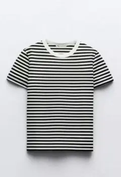 ZARA INTERLOCK ショートスリーブTシャツのサムネイル