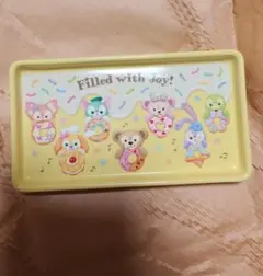 【匿名配送】ダッフィー＆フレンズ　スーベニアプレート　フィルドウィズジョイ