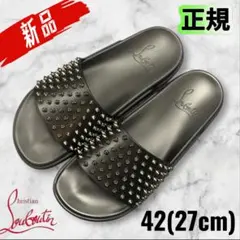 新品 未使用Christian Louboutin スタッズサンダル 厚底 42