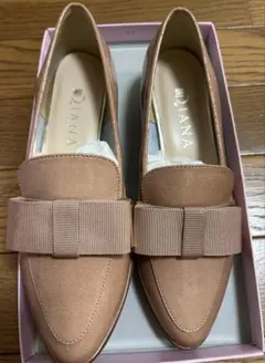 【新品】DIANA ダイアナ　ピンクエナメル　ローファー 23.0cm