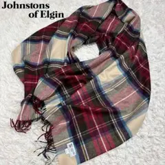 【定番】 人気色！ 極美品✨ ジョンストンズ カシミヤ100% ストール 大判