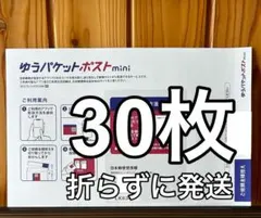 【30枚】折り曲げ無し ゆうパケットポストmini専用封筒 24時間以内発送