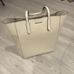 MICHAEL KORS クリーム トートバッグ