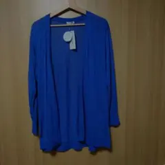 【新品】SHOO・LA・RUE 25SS【洗える】シアーロングカーディガン M