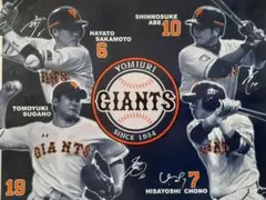 読売新聞　ジャイアンツバスタオル