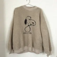 スヌーピー ボアトレーナー Mサイズ vintage PEANUTS