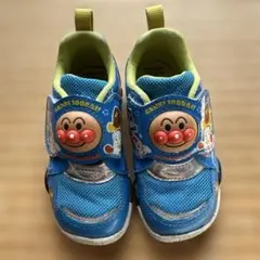 ムーンスター アンパンマン キッズシューズ スニーカー青