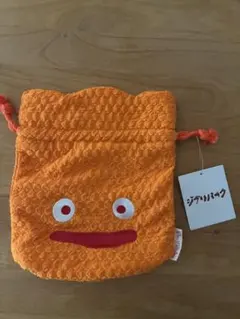 ジブリパーク 巾着袋 カルシファー 新品