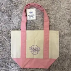 トレーダージョーズ Trader Joe's ミニトートバッグ ピンク