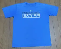 UNDER ARMOUR ブルー アンダーシャツ サイズMD メンズ