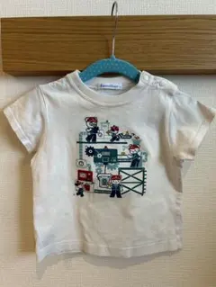 familiar 90cm Tシャツ ホワイト