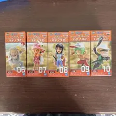 ワンピースワールドコレクタブルフィギュア　ハチノス2 フルコンプリート