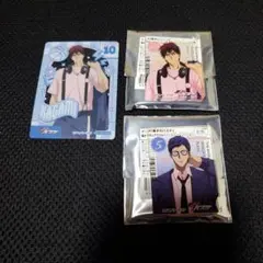 黒子のバスケ 春色ファッション アクキー 特典クリアカード 火神 青峰