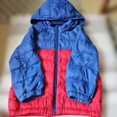 ユニクロ　キッズ用フード付き中綿コート100