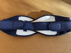 ネイビー 骨盤ベルト 伸縮性 調整可能