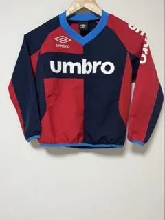 umbro ピステ・ウィンドブレーカー 赤・紺　120サイズ