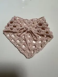 【ジャンク品】ペット&ぬいぐるみ用　バブーシュカ ピンク　犬　猫