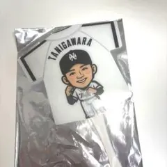 若鷹ガチャ　大阪ver クリア うちわ　谷川原選手のサムネイル