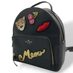 kate spade NEW YORK ラクダ モチーフ リュック ネイビー - メルカリ