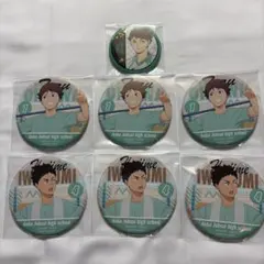 ハイキュー 缶バッジ 及川 岩泉