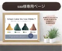 ★saa様専用・ご確認ページ★