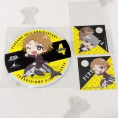 シーパラ コラボ コースター ペルソナ4 足立透 - メルカリ