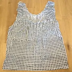 J.CREW ドット柄　タンクトップのサムネイル