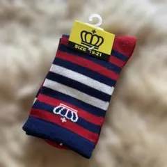 BABY DOLL ストライプキッズ靴下 19-21