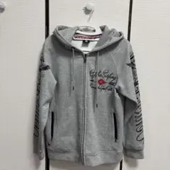 GOTCHA ジップアップパーカー グレー