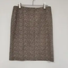 TALBOTS　ひざ丈タイトスカート　スリット　M〜Lのサムネイル