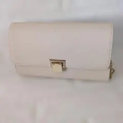 ベージュ 2WAYパーティーバッグファーマル