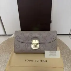 ルイヴィトンマヒナポルトフォイユアメリア 長財布　保存袋/箱付き