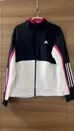 アディダス ジャージＬ　ネイビー/ホワイト/ピンク