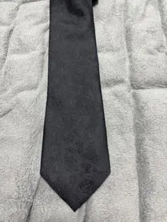 BRICK HOUSE ネクタイ ペイズリー ブラック