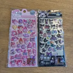 【最終価格】２枚セット　ボンボンドロップシール　クロミ　マイメロディ