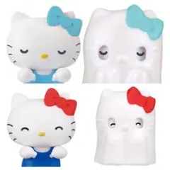 [新品未使用品] おばけごっこ フィギュア サンリオ キティ 2点セット ガチャ