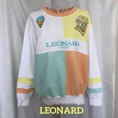 LEONARD  SPORTビッグロゴトレーナー 2026年最新】LEONARD レディース トレーナー・スウェットの人気